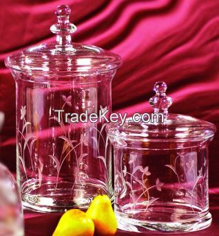 Glass Container / Glass Jar (SS1120-2)