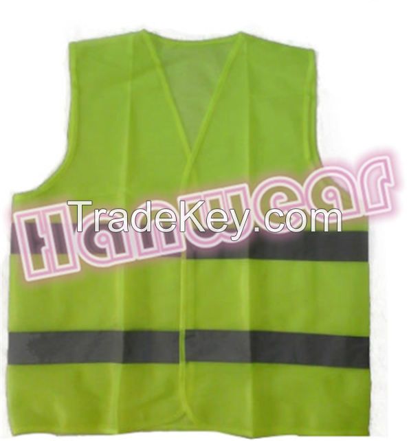 High visibility workwear vest H201509