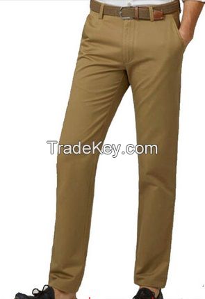 Men stretch twill cotton pants 2015P1