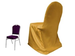 satin banquet chair cover