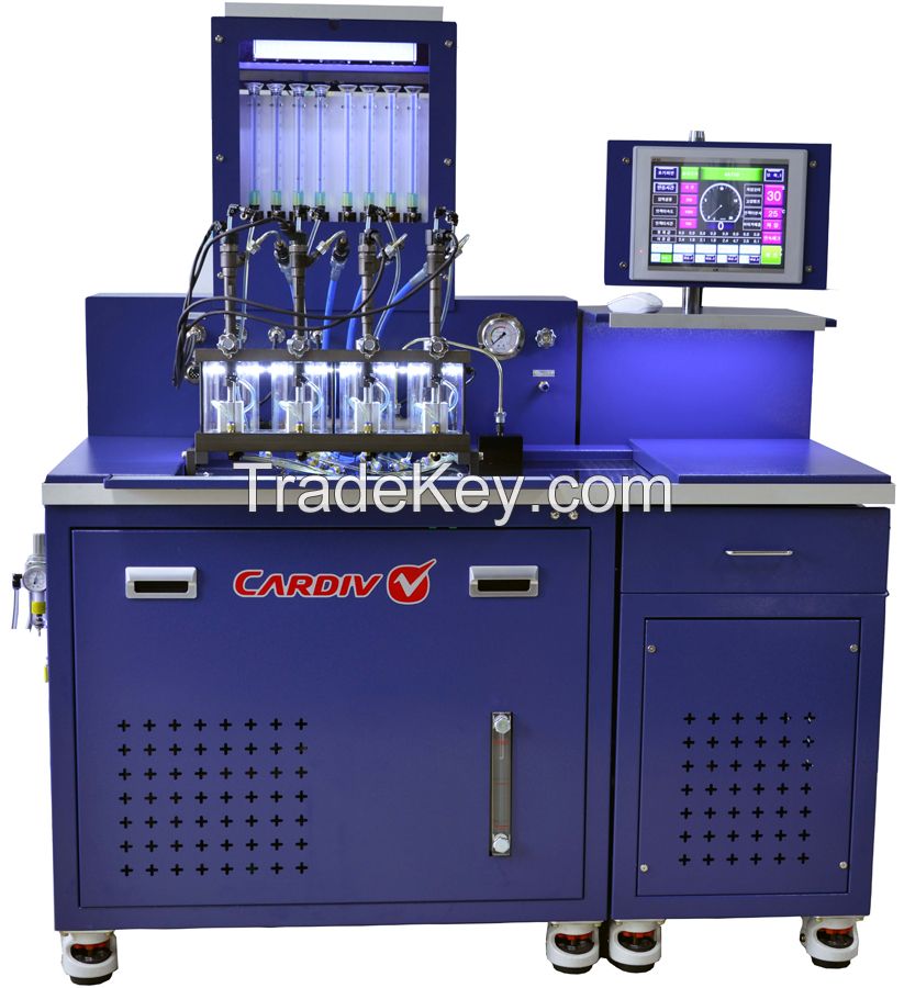 Common Rail Injector Testing Equipment with Flow Sensors Equipped