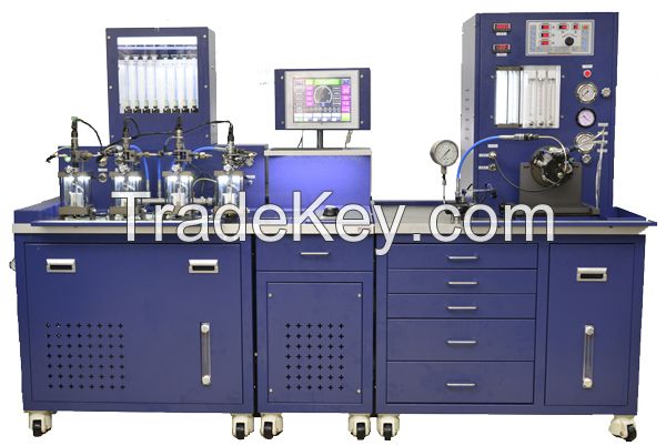 Common Rail Injector and Pump Testing Equipment with Flow Sensors Equipped