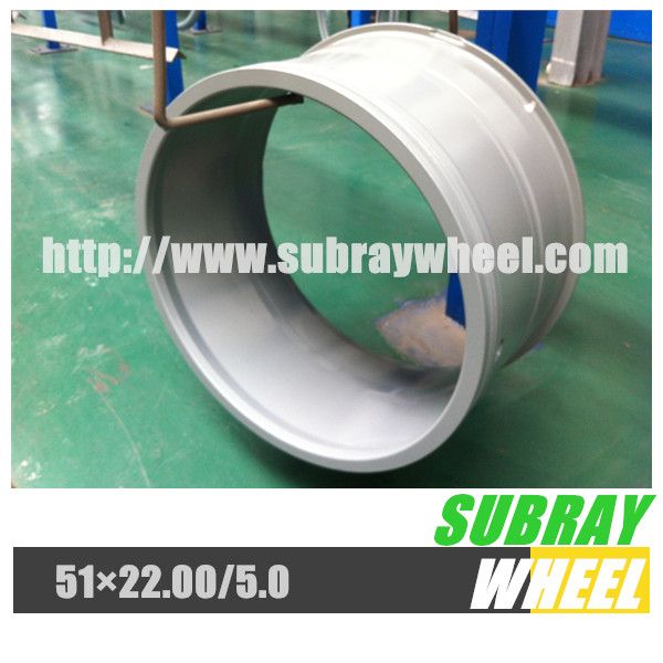 Earthmover wheel rim for 51-22.00/5.0