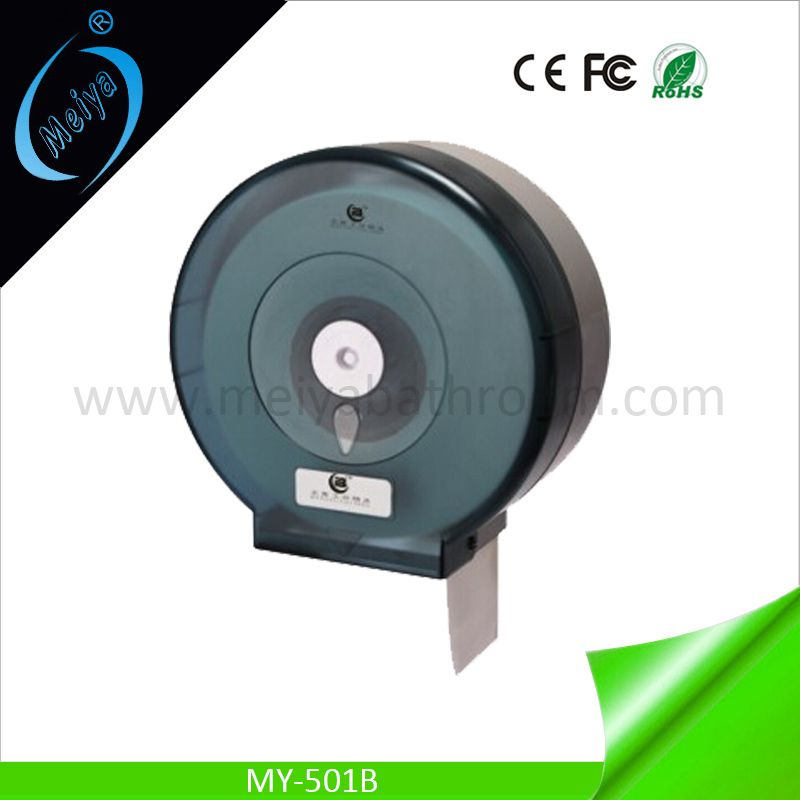 wall mounted toilet tissue paper roll dispenser with key for restaurant