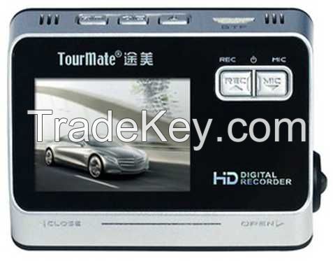 High quality HD 2.0inch 5M Pixel car camera recorder G300-A used NT96220 solution