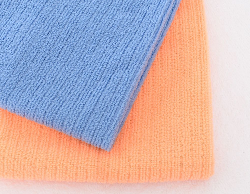 Microfiber Stripe Clean Wash Care Cloth Towel