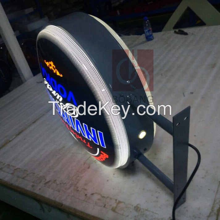 shaped vacuum forming round blister sign supplier