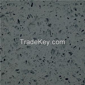 grey color quartz surfaces, 2cm big slab quartz stone, quartz countertops