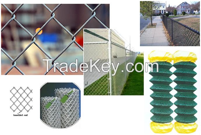 Chain-link fence