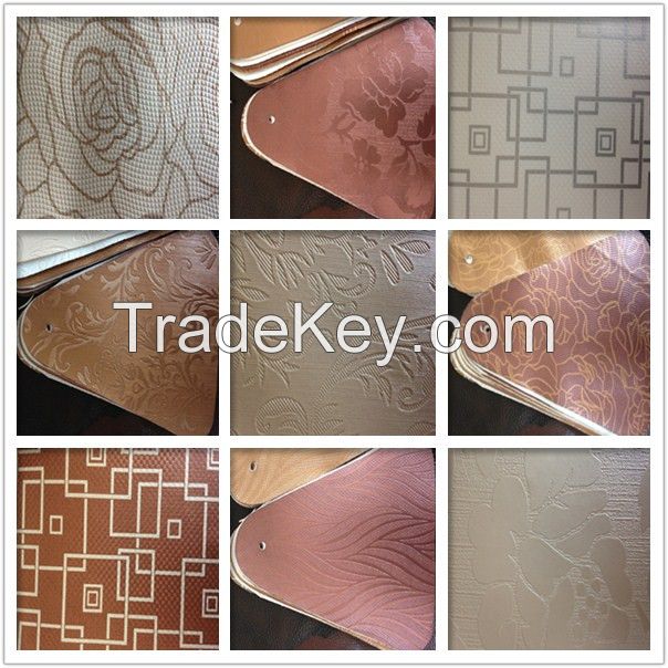 New Design PVC fancy leather for household decorating