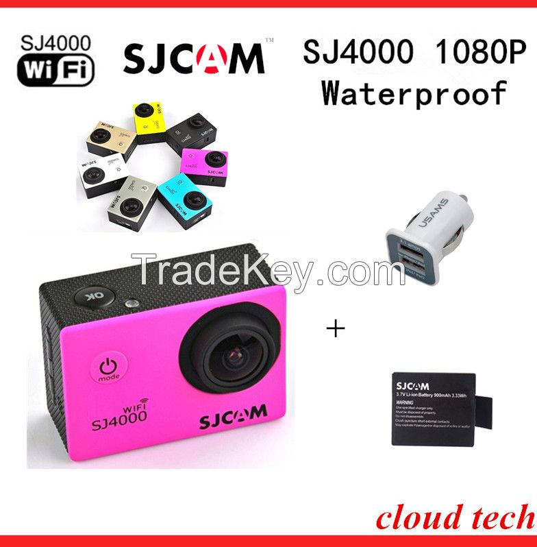 NEW Original SJ4000 Upgrade SJ4000 WIFI Action Camera Diving 30M Waterproof Digital Camera Full HD 1080P Sport Cameras Sport DV