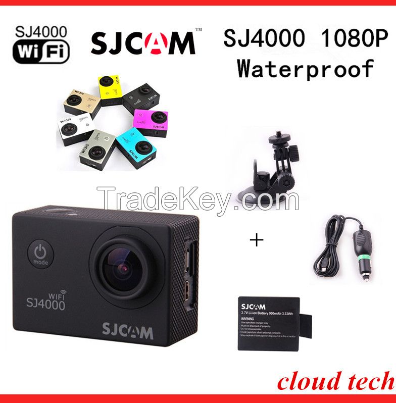 Original SJ4000 WIFI Action Sport DV Camera 50M Diving Waterproof Digital Camera 1080P Full HD Mini Camcorders