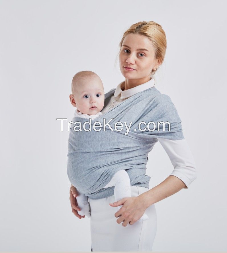 Breathable Soft Natural Cotton Child Sling Wrap Baby Carrier