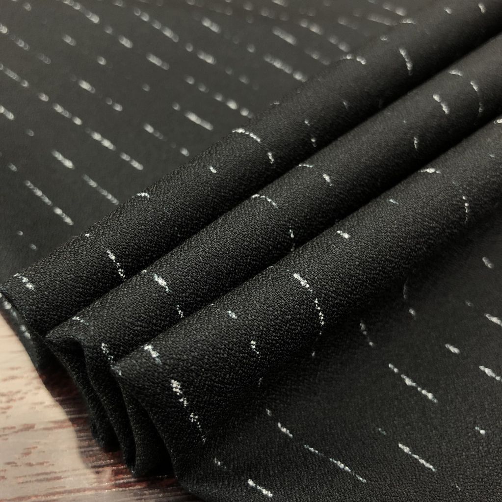 Stripe design suiting fabric