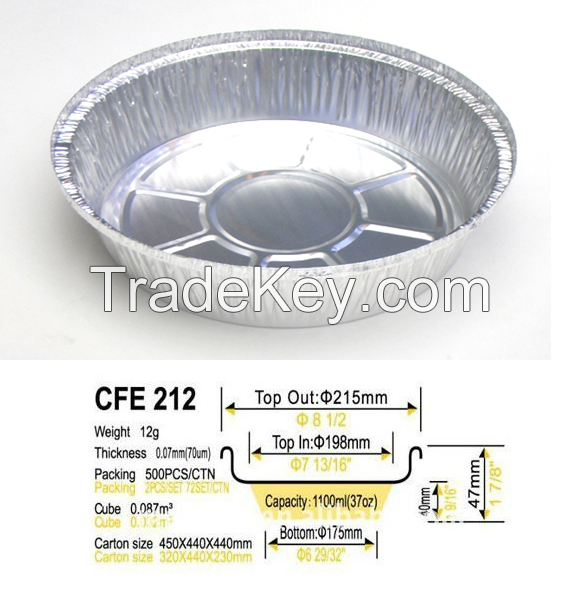 Disposable Pollution-free Food Aluminum Container