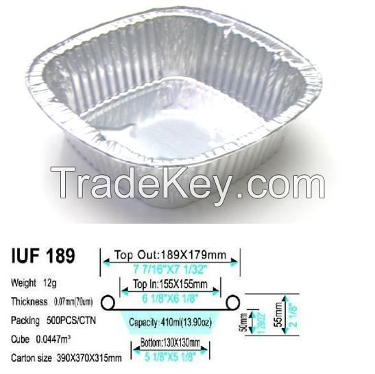 Food Pollution-free Aluminum Foil Containers