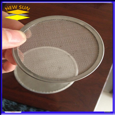covered filter mesh disc