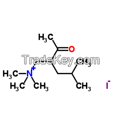 (2-Acetyl-4-methylpentyl)trimethylammonium iodide