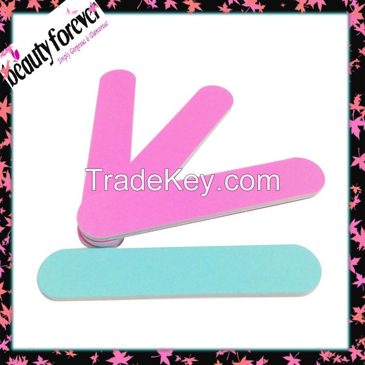 Travel or salon use disposable mini nail file