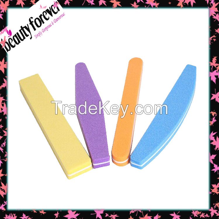 Extra thick polish sponge nail buffer