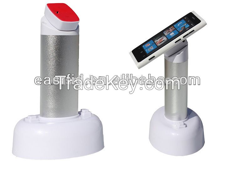 Customized Free Standing Anti-theft Display Rack , Mobile Phone Security Alarm Display Stand