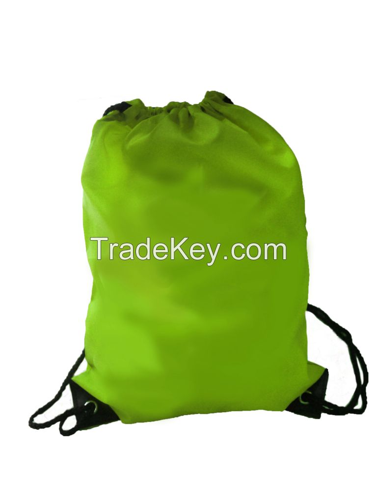 Drawstring Bag Backpack Promotional 210D Nylon Bag