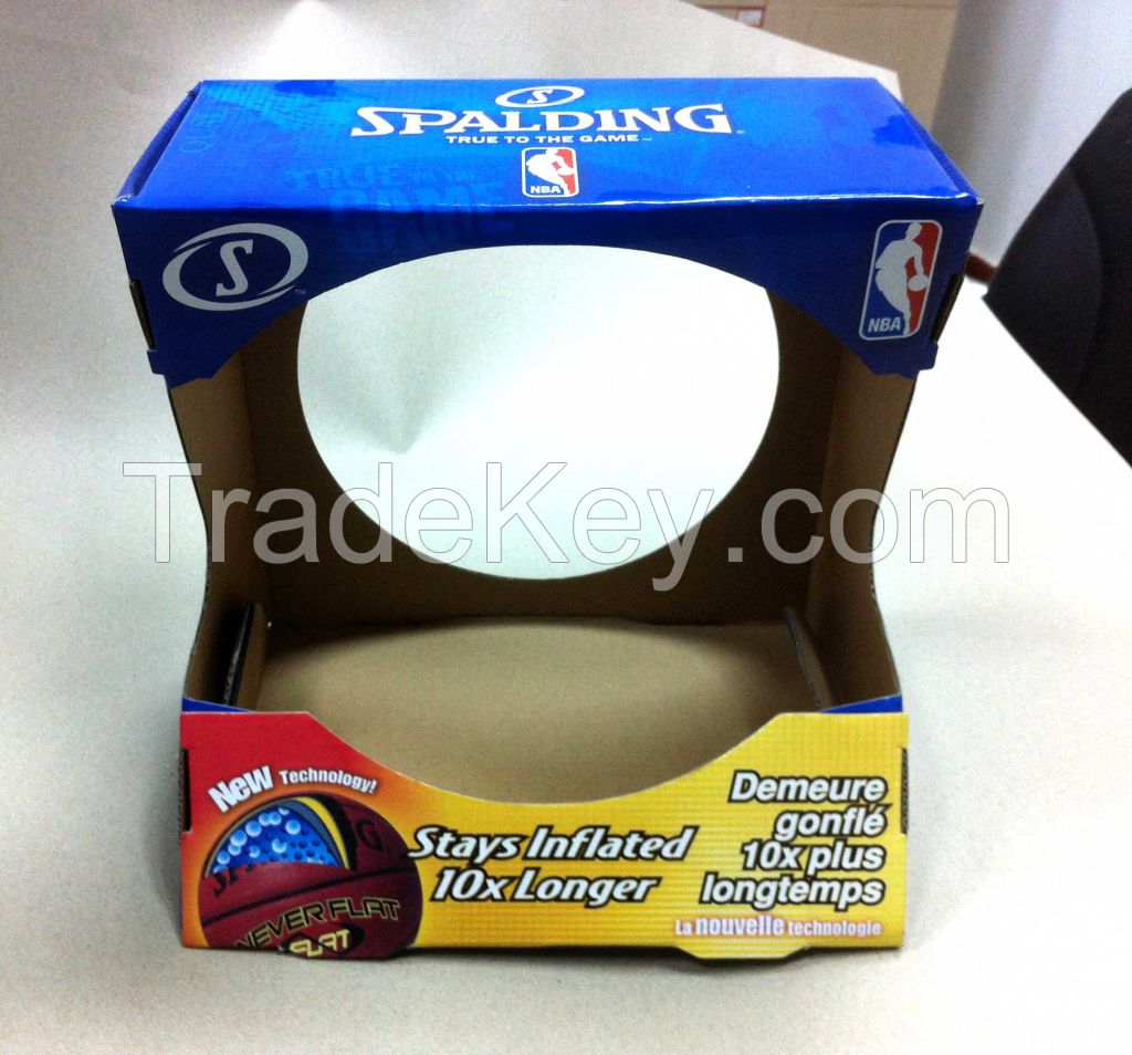 Basketball and soccer packaging box