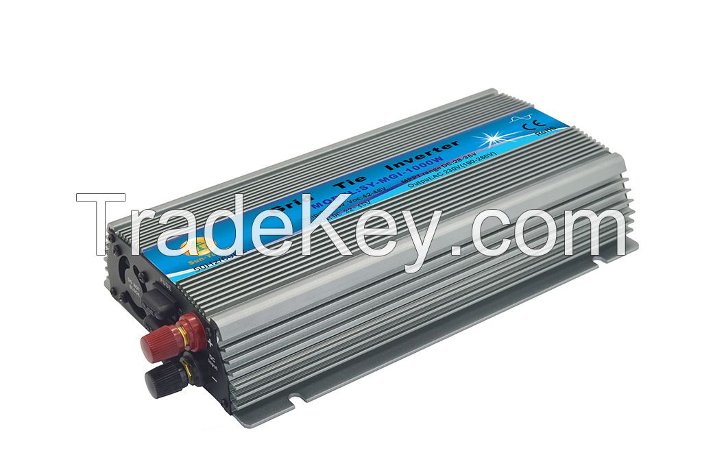 1000w pure sine wave grid tie micro inverter for 36cells or 60cells or 72cells solar panel