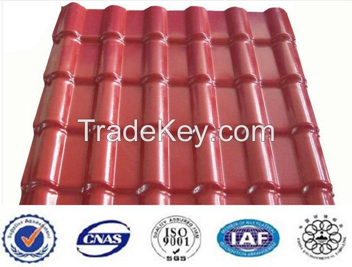 New building materials roof tile synthetic tiles asa tiles