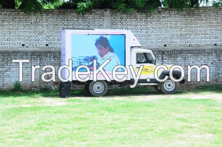 Led Screen mobile van, video wall, supplier on Rental, Hire