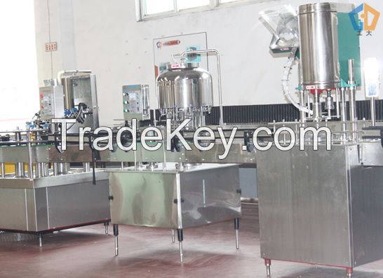 Pressure filling line