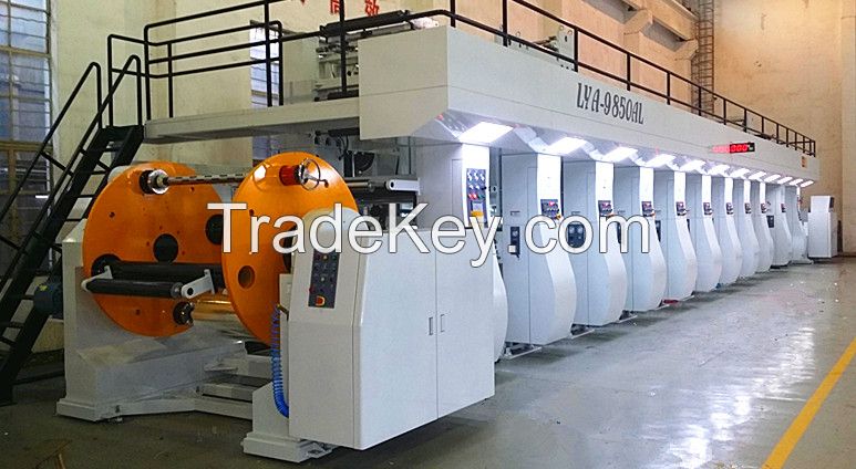 LYA-AL high speed gravure printing machine, rotogravure printer, 280m/min ALU Lable printer, aluminum printing