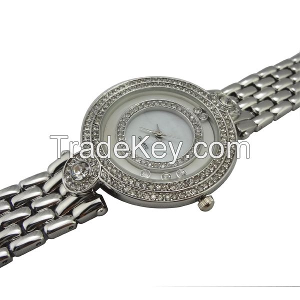 sell women alloy watches genava watches small order quantity