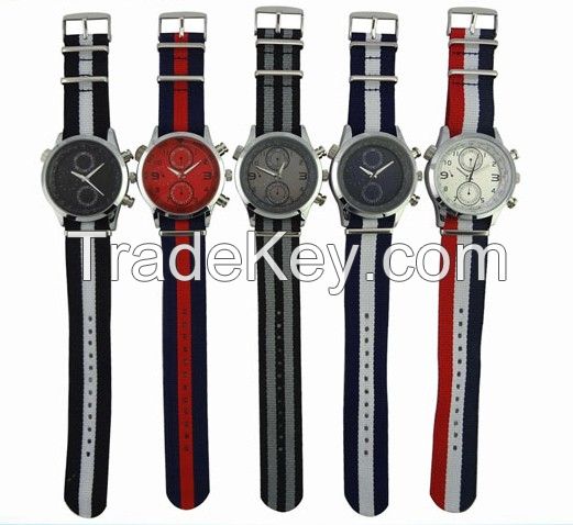 Cloth Band Analog Dial Watches