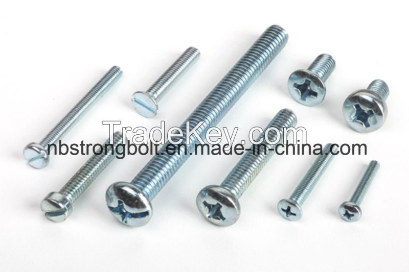 DIN 84 Slotted Cheese Head Screw