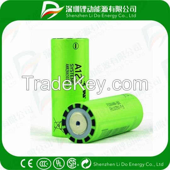 A123 26650 3.3V 2500mAh Cell