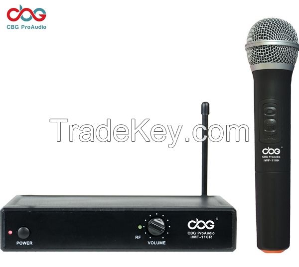 UHF Single Channel Wireless Microphone