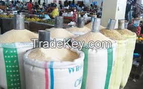 long grain rice, short grain rice, brown rice, white rice, black rice, broken rice rice bran