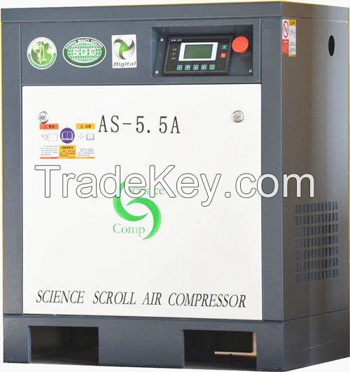 AS0.66-5.5 scroll air compressor