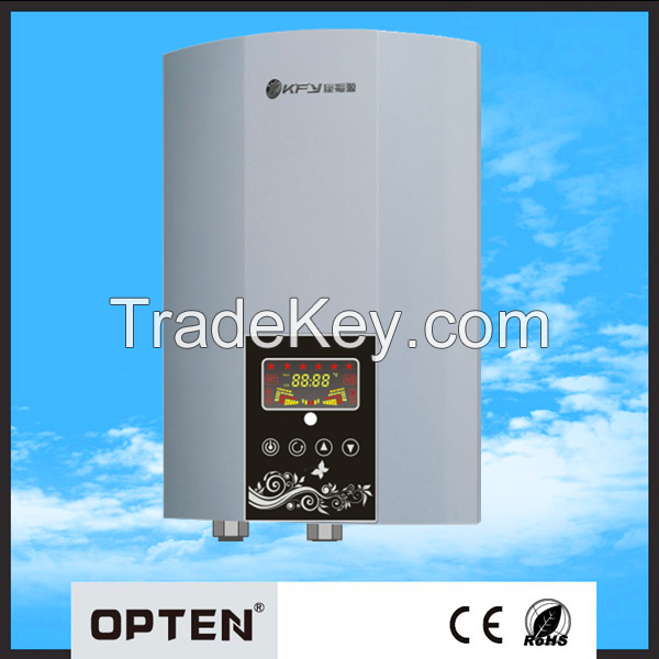 Wall hung electric boiler direct remote control