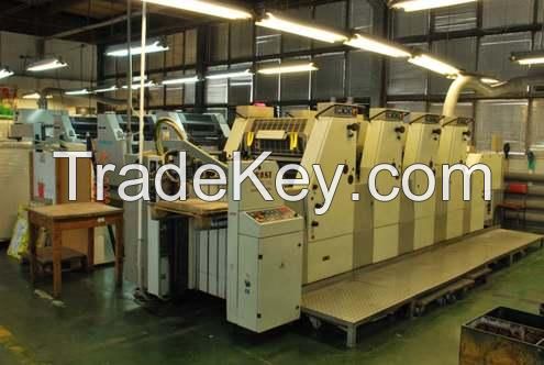 Used KOMORI L 526 , L 426 , L 428  Sheet fed offset printing machine