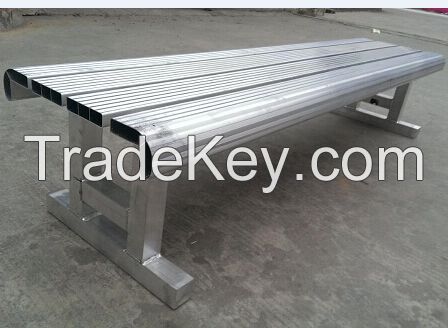 aluminum seat