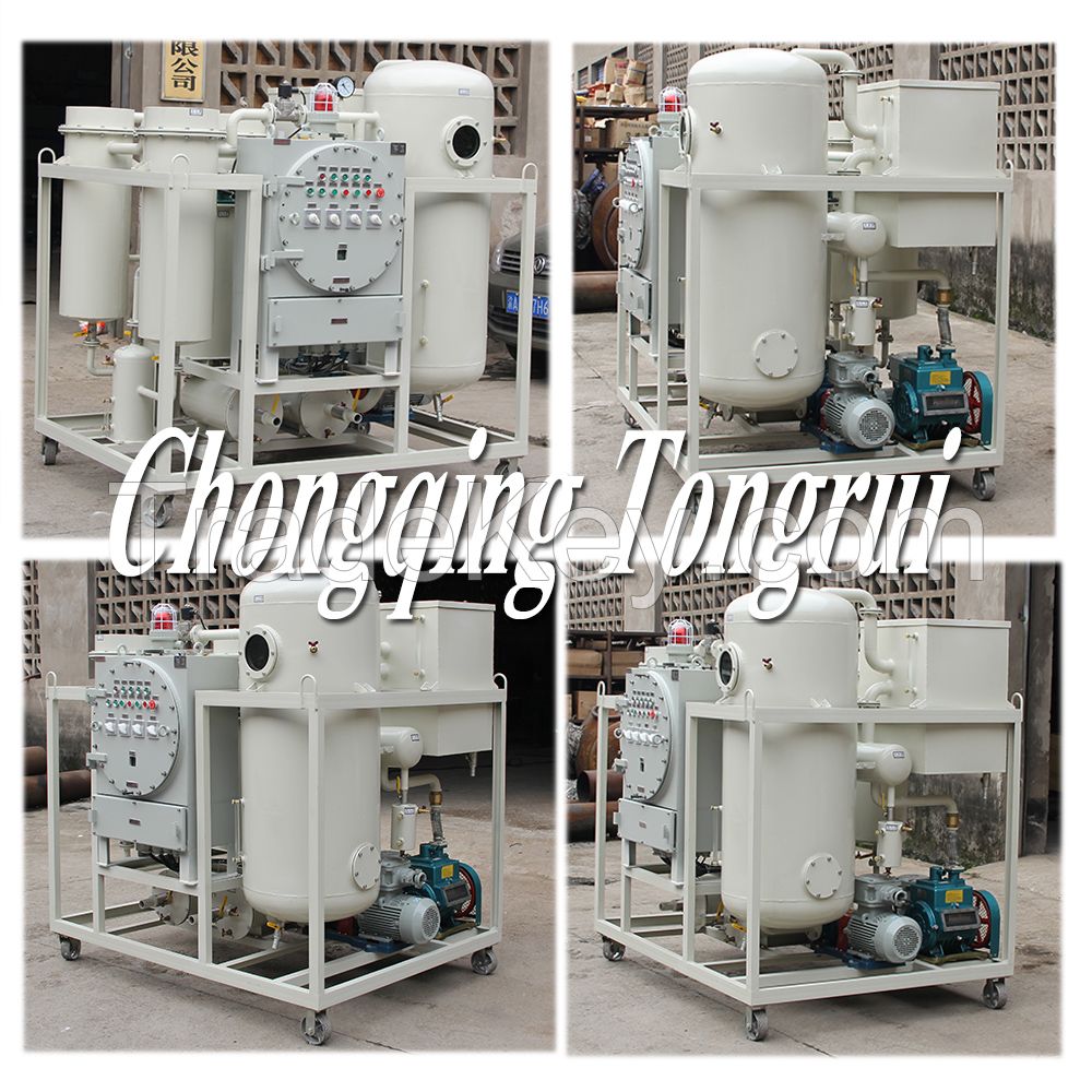 high efficient turbine vacuum oil purifier, purifying oil recovery equipment