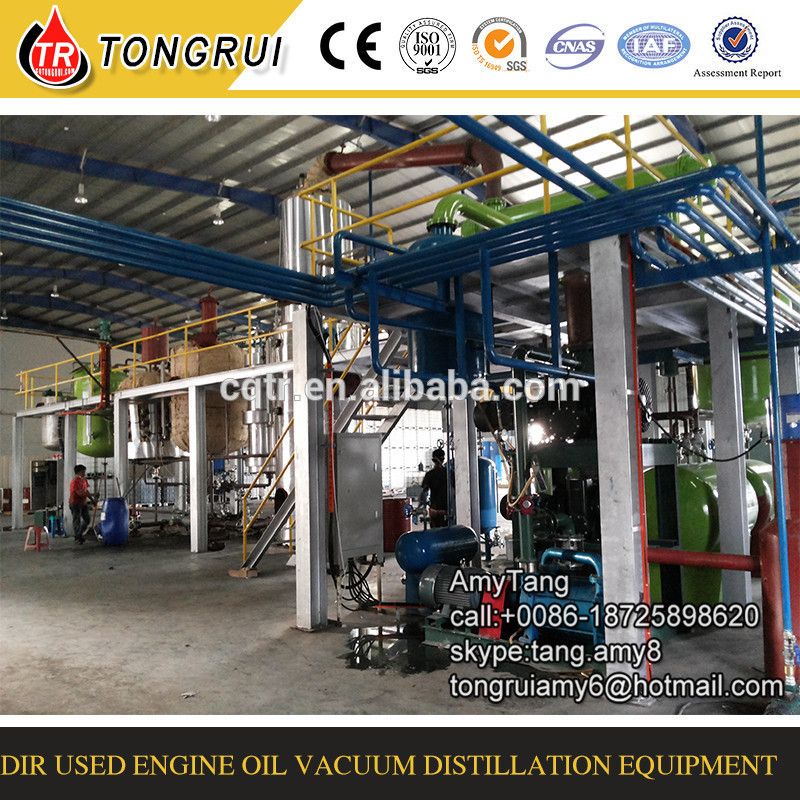 Automative Oil Atmospheric Distillation Equipment, mini oil refinery machine