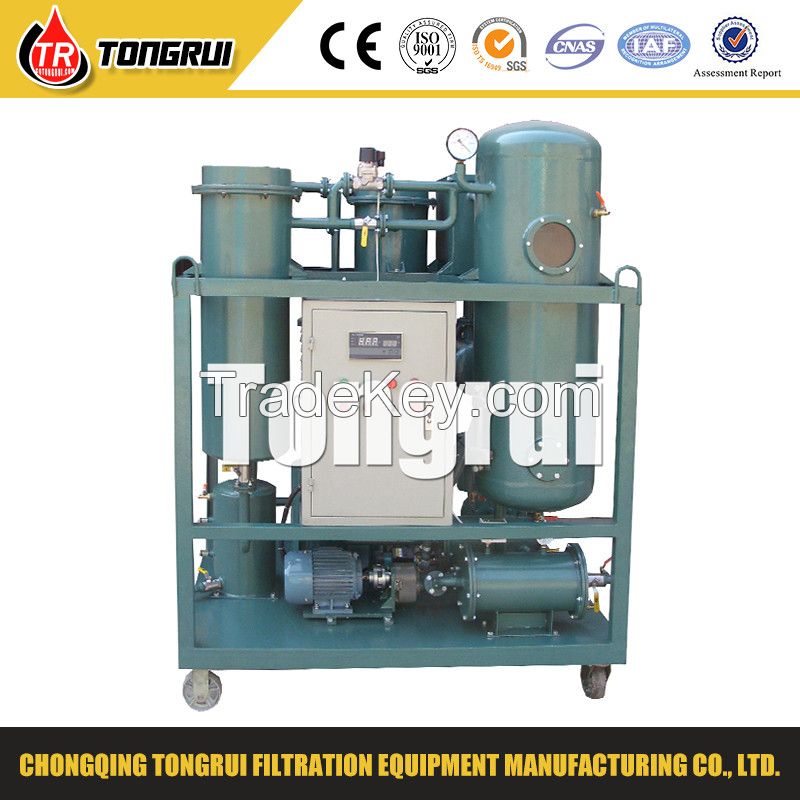 Turbine oil water vacuum separator Hydraulic oil gear oil purifier
