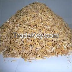 Bulk quantity of rice husk