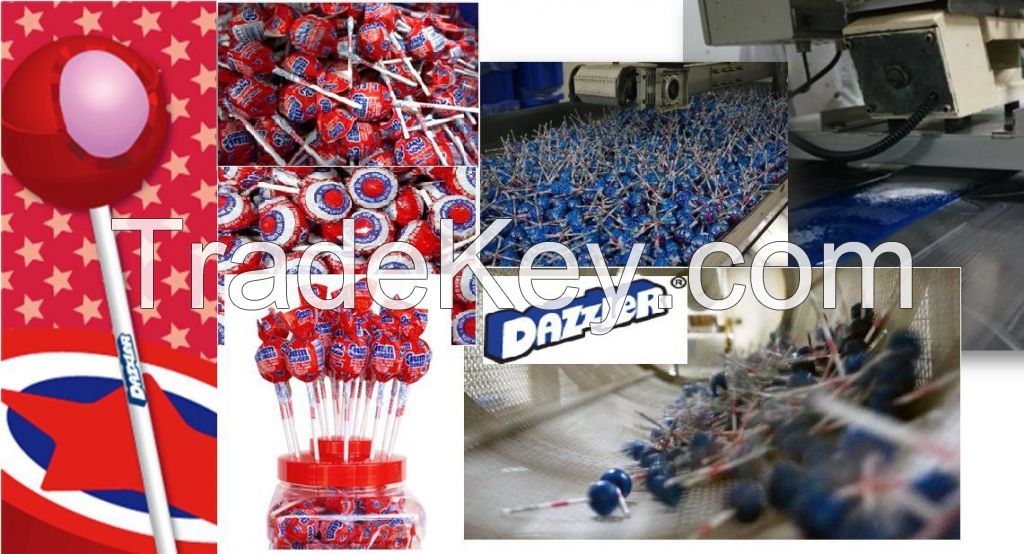 Bubble Gum Filled Lollipops - For Export - HIgh Quality Product