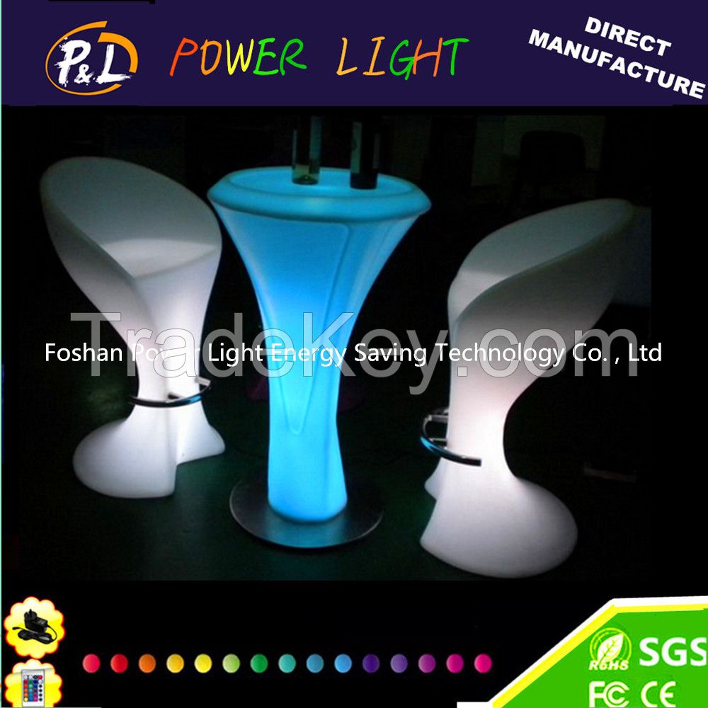 16 colors illuminated LED furniture for bar hotel outdoor wedding