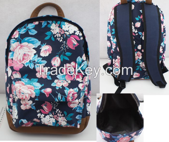 Flower designed Backpack for sale