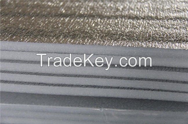 fireproof aluminized foil EPE woven cloth fabric protective cushioned resistance polythene foam roof insulation